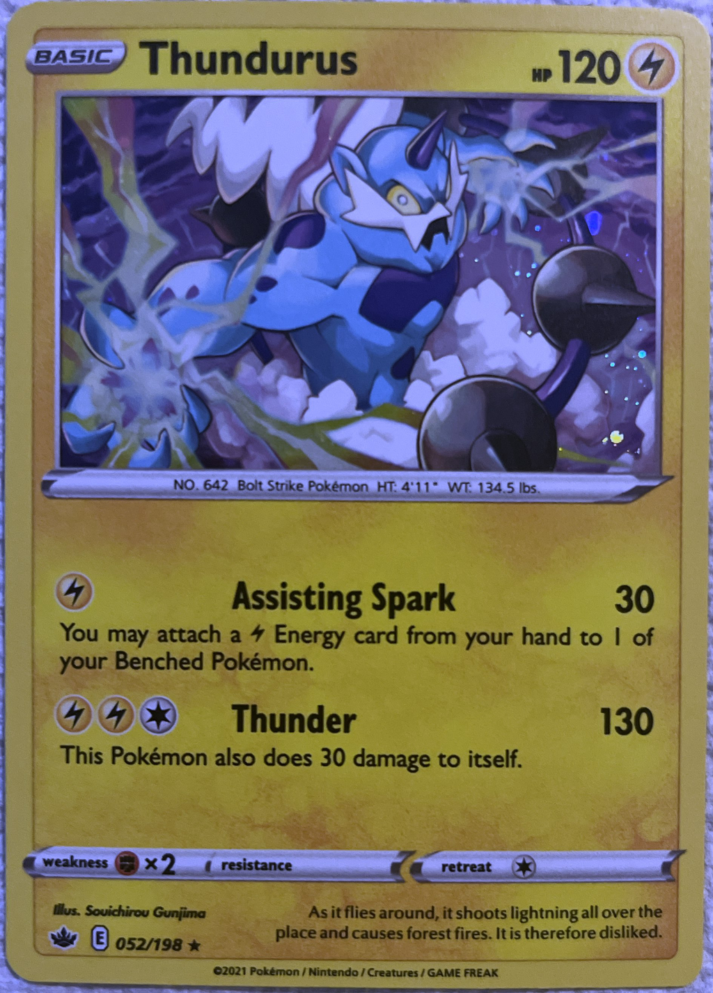 Thundurus 2 Pack Blister Promo